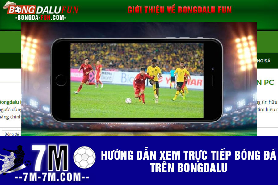Hướng dẫn xem trực tiếp bóng đá trên Bongdalu Hướng dẫn xem trực tiếp bóng đá trên Bongdalu