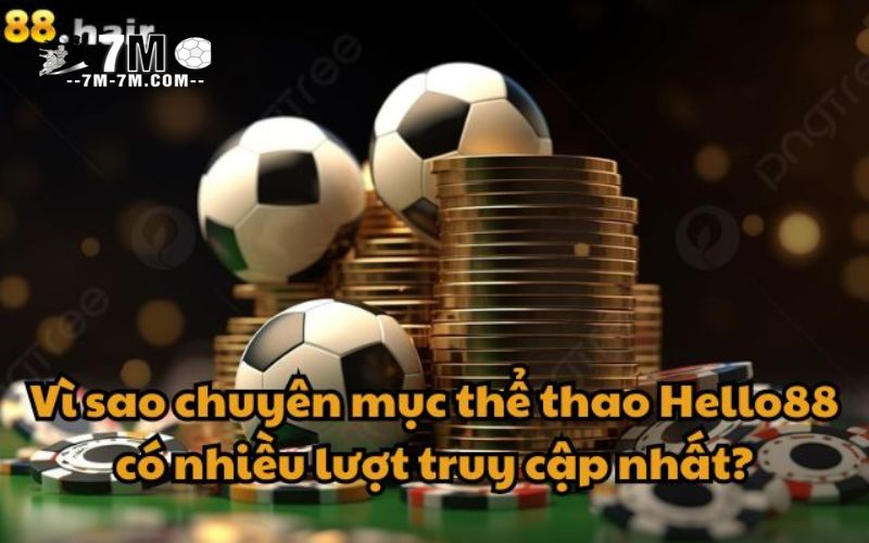 Vì sao chuyên mục thể thao Hello88 có nhiều lượt truy cập nhất? Vì sao chuyên mục thể thao Hello88 có nhiều lượt truy cập nhất?